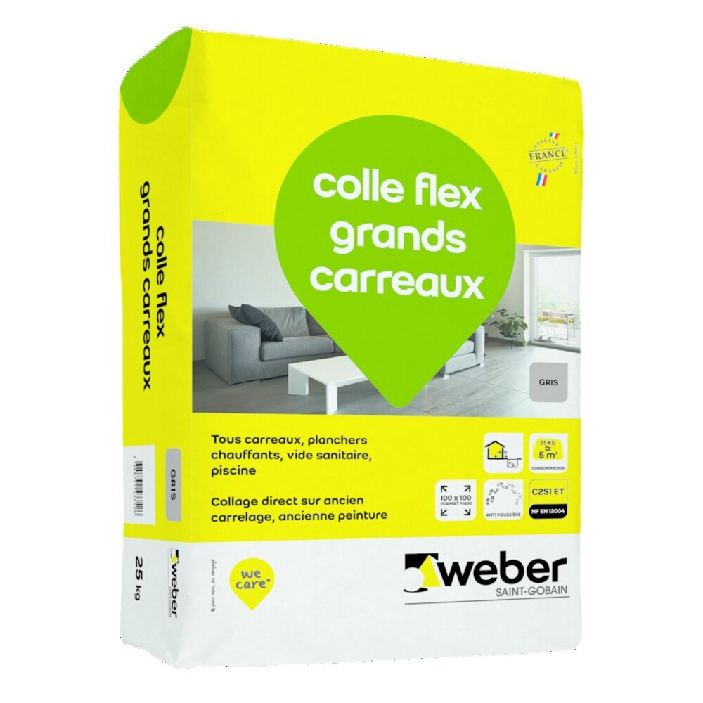 emballage_colle flex grands carreaux 2017_25kg Weber